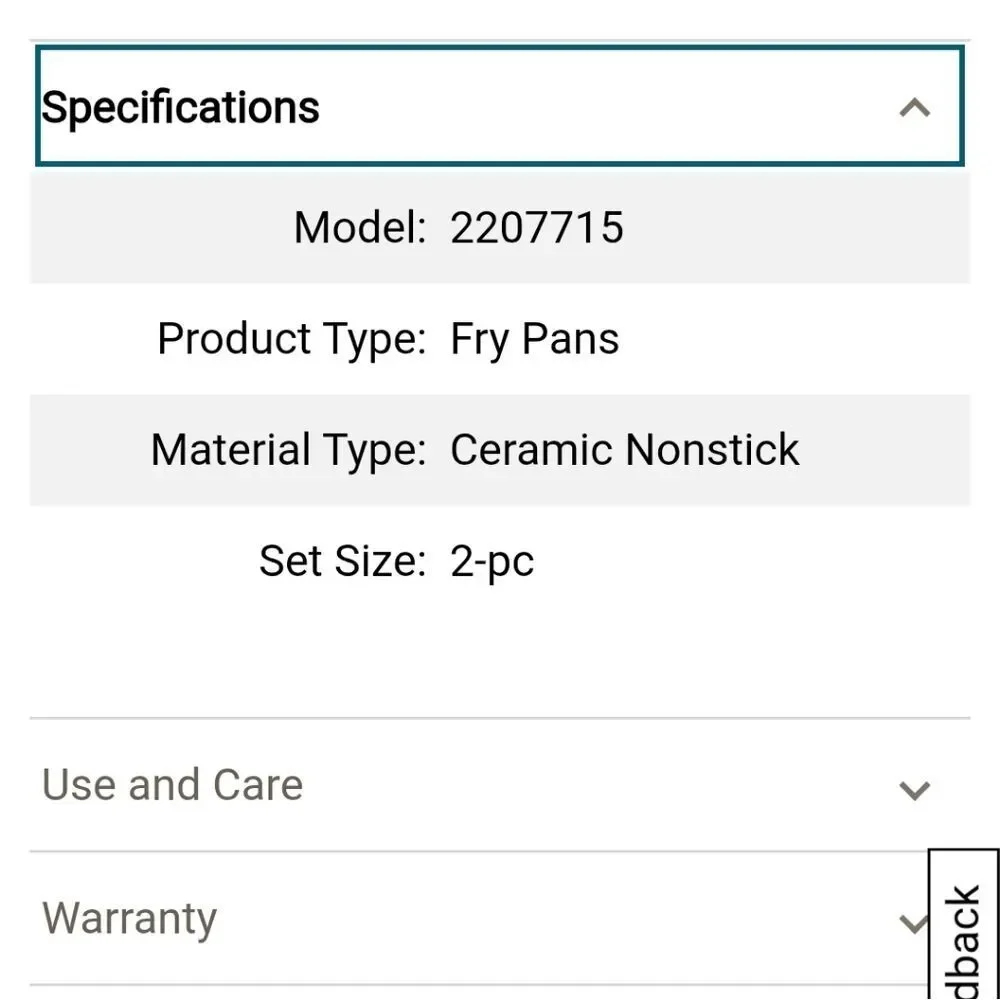 Calphalon‎ Ceramic Non-Stick 8 & 10